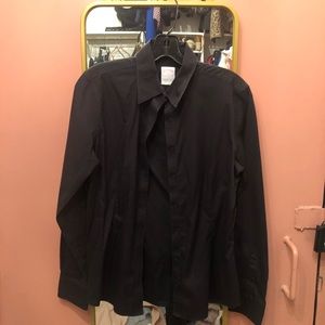 Black brooks brothers button down
